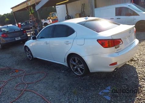 2010 Lexus Is 250 z USA, uszkodzony, nr VIN JTHBF5C2XA5118657